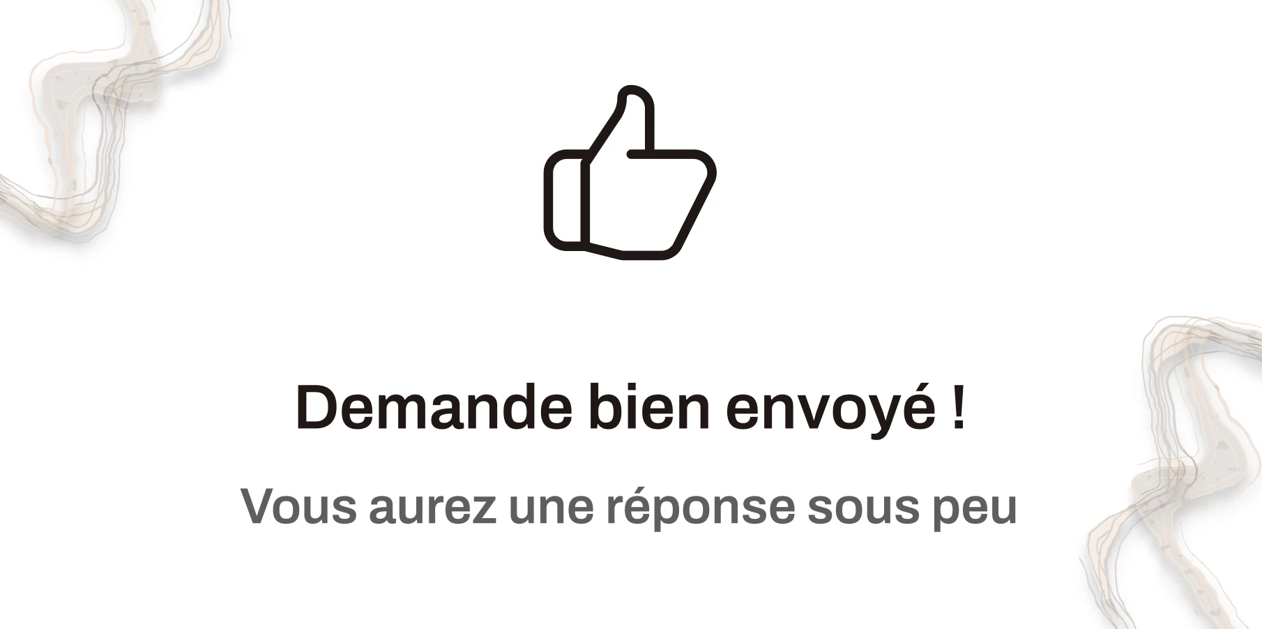 Demande de devis envoyée